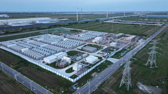 300MW/600MWh！江苏省规模最大的共享储能电站全容量并网